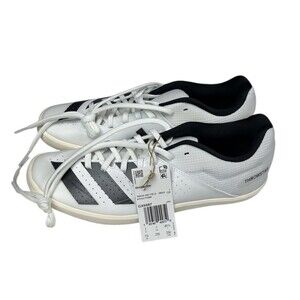 Adidas NWT Men's Throwstar White and Black Track and Field Shoes - Size 7 1/2
